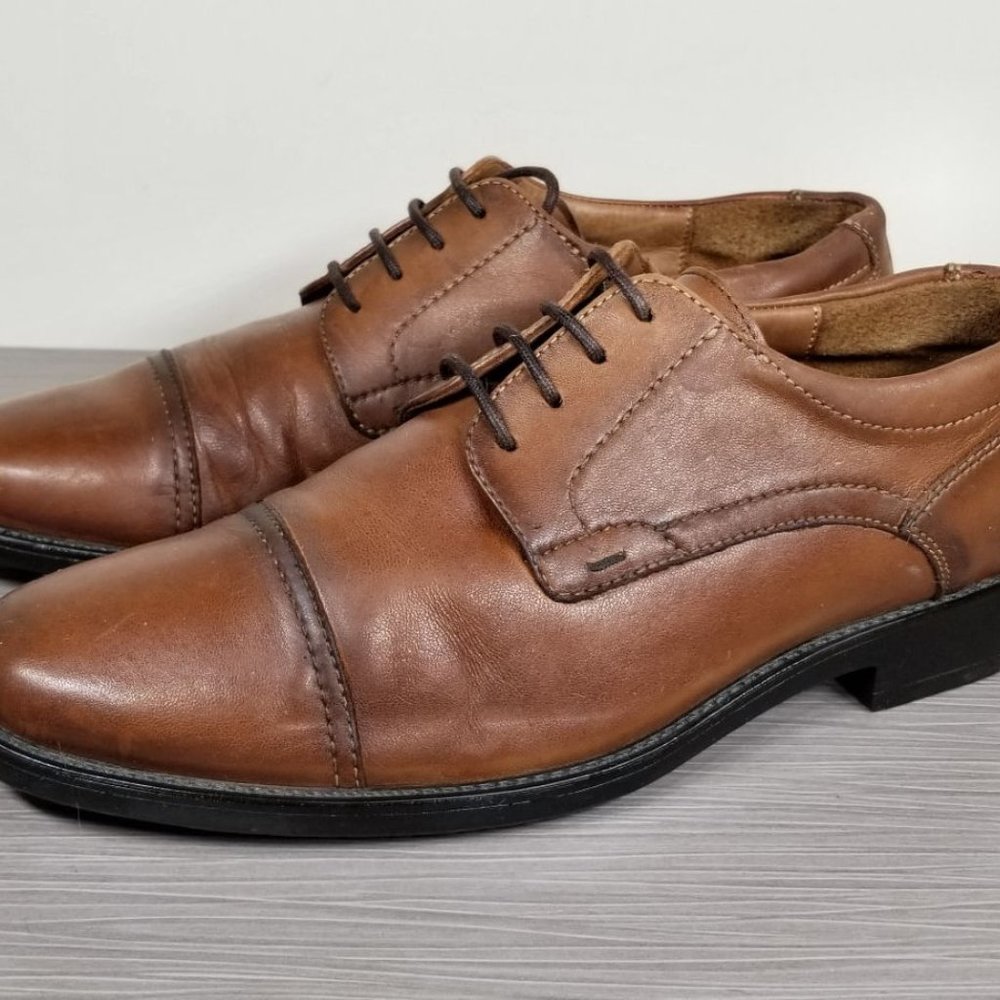 Lloyd 'Oskol' Cap Toe Derby, Brown Leather, Mens Size 8.5 US / 7.5 UK